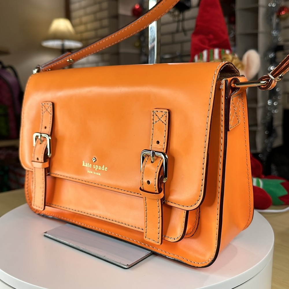 Kate Spade Orange Crossbody Bag - Picture 2 of 7